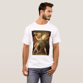 Twee wrestlers t-shirt (Voorkant volledig)