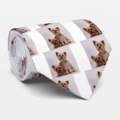 Twee Yorkies Stropdas (Opgerold)