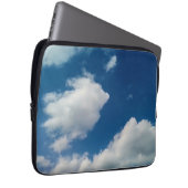 Twee zachte wolken laptop sleeve (Voorkant Rechts)