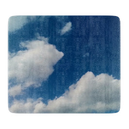 Twee zachte wolken snijplank