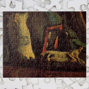 Twee zakken en een fles van Vincent van Gogh Legpuzzel