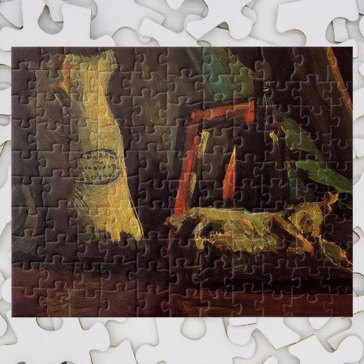 Twee zakken en een fles van Vincent van Gogh Legpuzzel