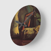 Twee zakken en een fles van Vincent van Gogh Ronde Klok (Hoek)