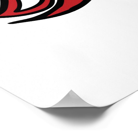 Twee zalm poster (Hoek)