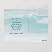 Twee zandvangers foto's opslaan de Briefkaarten Da (Achterkant)