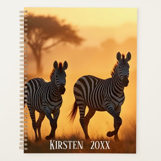 Twee Zebras Planner (Voorkant)