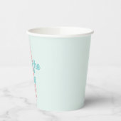 Twee Zee Surf Beach 2e verjaardag Paper Cups Papieren Bekers (Links)