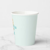 Twee Zee Surf Beach 2e verjaardag Paper Cups Papieren Bekers (Links)