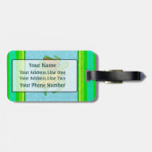 Twee Zeeen Bagagelabel (Achterkant horizontaal)