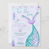 Twee Zeeen op de tweede verjaardag van de geboorte Kaart (Voorkant)