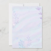 Twee Zeeen op de tweede verjaardag van de geboorte Kaart (Achterkant)