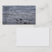 Twee zeegarren visitekaartje (Voorkant / Achterkant)