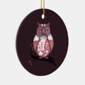 Twee zeehondenboomgaarden keramisch ornament (Rechts)