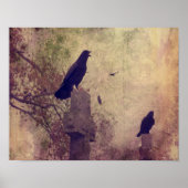 Twee zeer koude ravens poster (Voorkant)