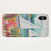 Twee zeilboten Case-Mate iPhone case (Achterkant (horizontaal))