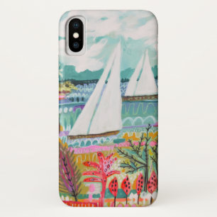 Twee zeilboten Case-Mate iPhone case