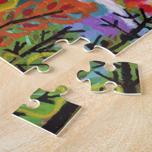 Twee zeilboten en Cottage Legpuzzel (Zijkant)