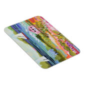 Twee zeilboten en Cottage Magneet (Rechterzijde)