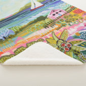 Twee zeilboten en Cottage Sherpa Deken (3/4)