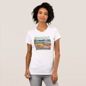 Twee zeilboten en Cottage T-shirt (Voorkant volledig)