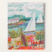 Twee zeilboten planner (Achterkant)