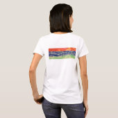 Twee zeilboten t-shirt (Achterkant volledig)
