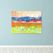 Twee zeilen canvas afdruk (Insitu (Houten vloer))