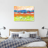 Twee zeilen canvas afdruk (Insitu (Slaapkamer))