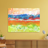 Twee zeilend canvas afdruk (Insitu (Woonkamer))