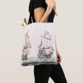 twee zeilschepen op het Zee Johan Teyler Tote Bag (Dichtbij)