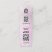  Twee Zelden Drie QR code Waterverf Klantenkaartje (Buitenkant ongevouwen)