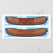 Twee zelf uitgeknipte PQRST Studieworst bladwijzer (Voorkant)