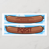 Twee zelf uitgeknipte PQRST Studieworst bladwijzer (Achterkant)