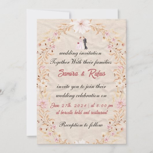 Twee zielen, één hartslag kaart (Voorkant)