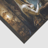 Twee zielen, één spiegel. Ben jij mijn zus? Tissuepapier (Detail)