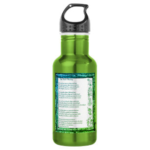 Twee zielen met waterflacon waterfles