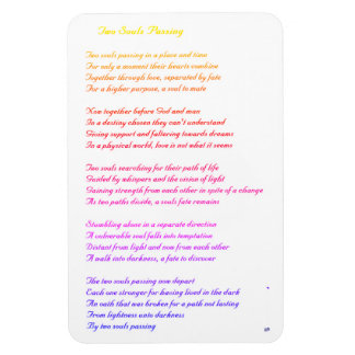 Twee zielen passeren magneet