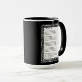 Twee zielen passeren mok (Voorkant rechts)