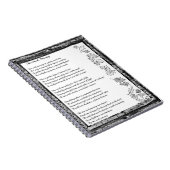 Twee zielen passeren notitieboek (Rechterzijde)