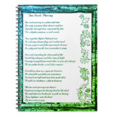 Twee zielen passeren notitieboek (Voorkant)