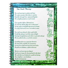 Twee zielen passeren notitieboek