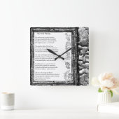 Twee zielen passeren vierkante klok (Huis)