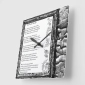 Twee zielen passeren vierkante klok (Hoek)