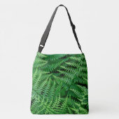 Twee zijdelingse oorige fern patronen — zie beide  crossbody tas (Achterkant)