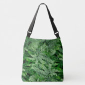 Twee zijdelingse oorige fern patronen — zie beide  crossbody tas (Voorkant)