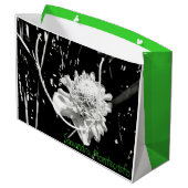 TWEE ZIJDEN ART DUO Scroll Collectie Gift Bag #3 Groot Cadeauzakje (Achterkant Gekanteld)