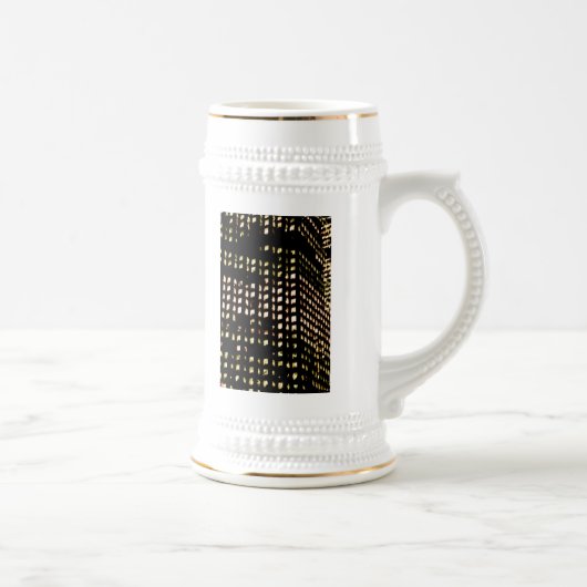 twee zijden hoog bierpul (Rechts)