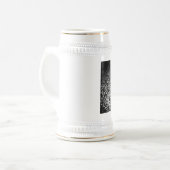twee zijden van cacao bierpul (Voorkant links)