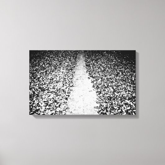 twee zijden van cacao canvas afdruk (Voorkant)