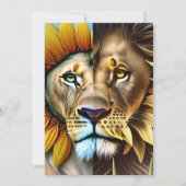 Twee zijden van de liefdesdrift bedankkaart (Voorkant)